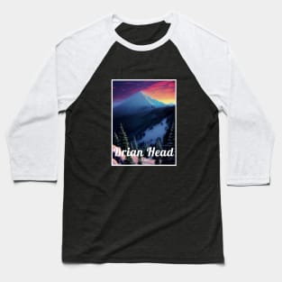 Brian Head Utah United States ski Baseball T-Shirt